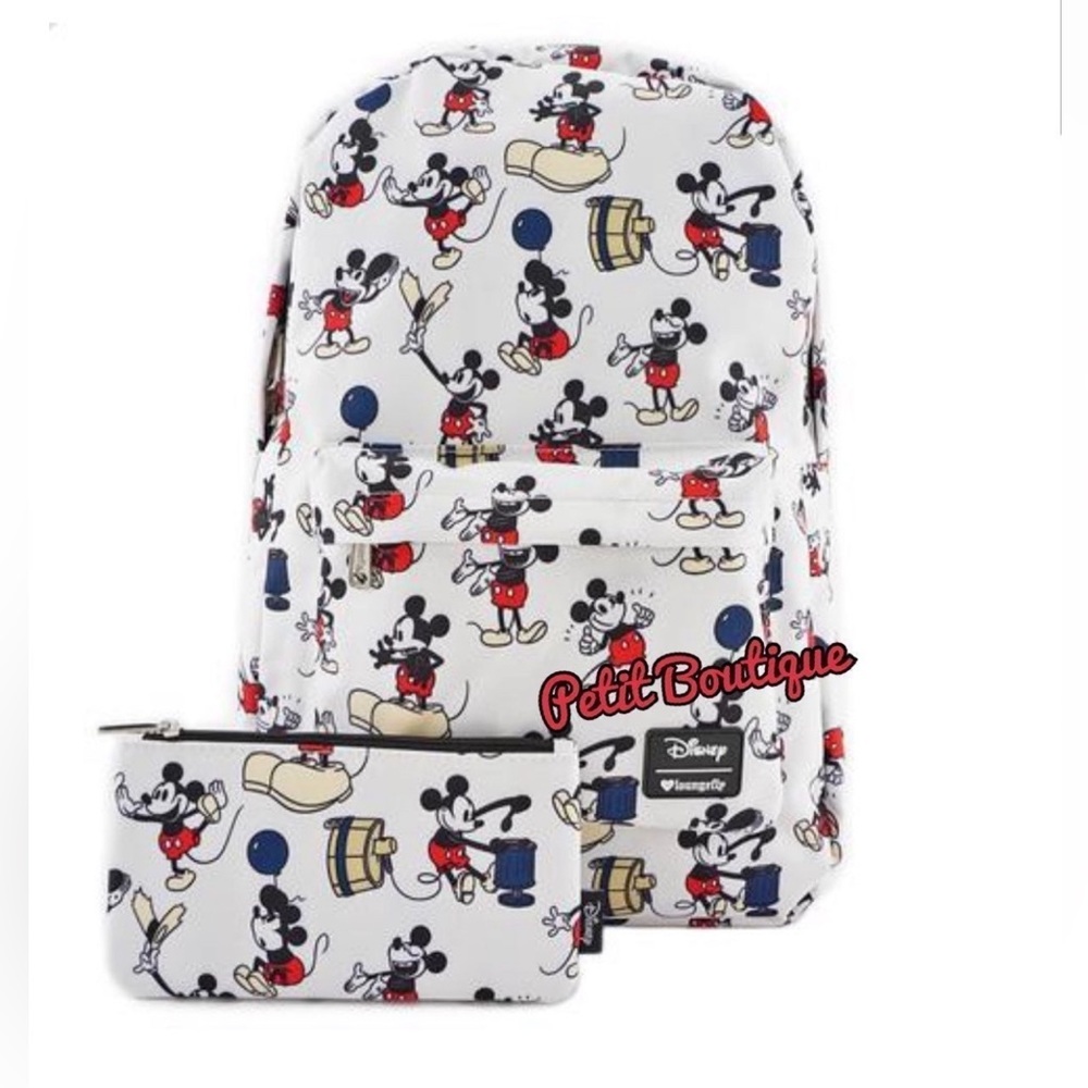 Super Rare!! Loungefly Mickey Mouse Exclusive Backpac